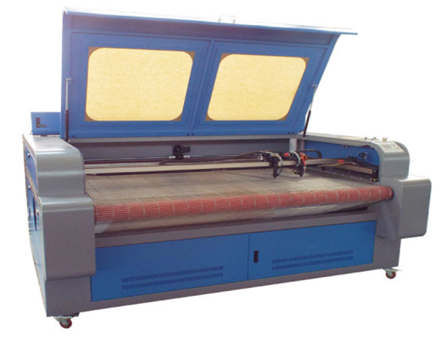 Laser fabric textile cutting machine